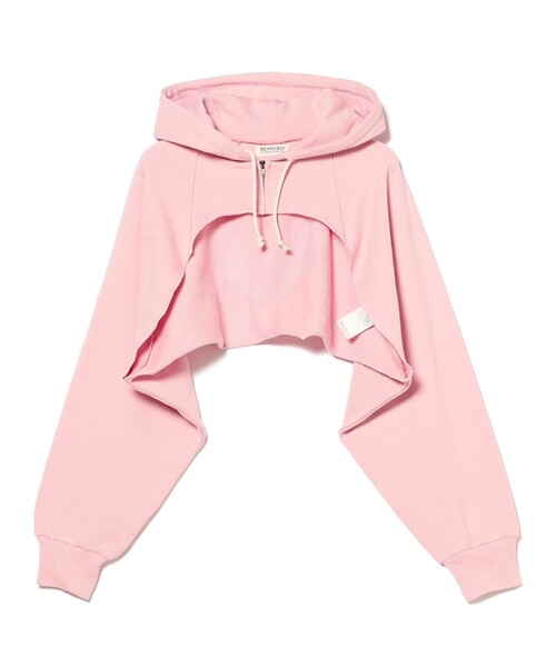BEAMS BOY(ビームスボーイ)の「スウェット ボレロ(スウェット・レディース・ナチュラル/チャコールグレー/ピンク・ONE SIZE)」の21枚目の写真