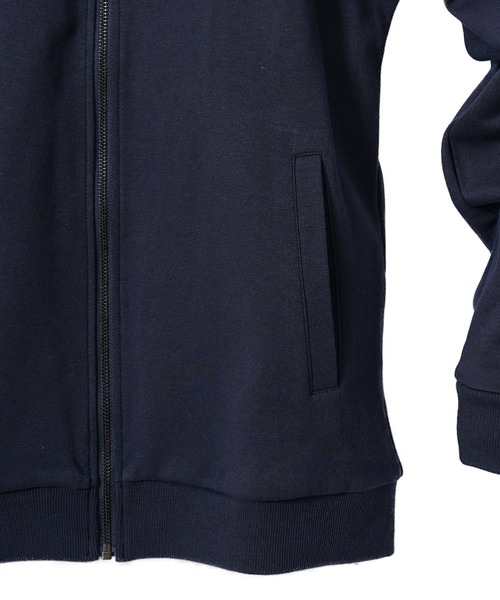 DIVINER GOLF(ディバイナー ゴルフ)の「【DIVINER GOLF】スムース袖刺繍スタンドジャケット メンズ ゴルフウェア スウェット スエット ブラック ネイビー グレー 春服 冬服(その他アウター・メンズ・ネイビー/杢グレー/ブラック・XXL/XL/L/M)」の14枚目の写真
