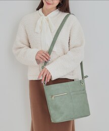 SHOO・LA・RUE | 【8ポケット】フロント切り替えショルダーバッグ(ショルダーバッグ)