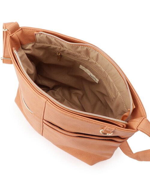 SHOO・LA・RUE（シューラルー）の「【8ポケット】フロント切り替えショルダーバッグ（ショルダーバッグ・レディース・ベージュ/ライトパープル/グリーン/ピンク系/ブルー/ブラック・00）」の8枚目の写真