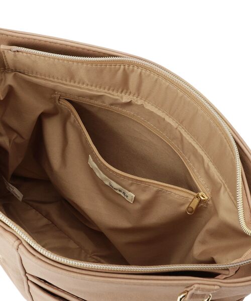 SHOO・LA・RUE（シューラルー）の「【8ポケット】フロント切り替えショルダーバッグ（ショルダーバッグ・レディース・ベージュ/ライトパープル/グリーン/ピンク系/ブルー/ブラック・00）」の13枚目の写真