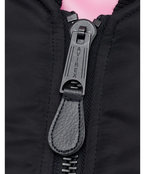 Little sunny bite（リトルサニーバイト）の「《AVIREX x little sunny bite MA1》（MA-1・レディース・ブラック×ピンク・MEDIUM）」の8枚目の写真