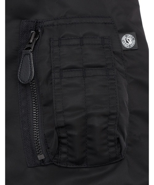 Little sunny bite（リトルサニーバイト）の「《AVIREX x little sunny bite MA1》（MA-1・レディース・ブラック×ピンク・MEDIUM）」の11枚目の写真