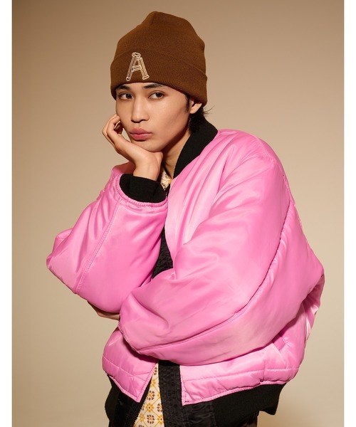 Little sunny bite（リトルサニーバイト）の「《AVIREX x little sunny bite MA1》（MA-1・レディース・ブラック×ピンク・MEDIUM）」の17枚目の写真