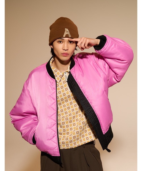 Little sunny bite（リトルサニーバイト）の「《AVIREX x little sunny bite MA1》（MA-1・レディース・ブラック×ピンク・MEDIUM）」の18枚目の写真