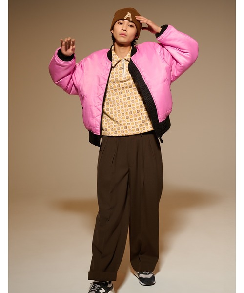 Little sunny bite（リトルサニーバイト）の「《AVIREX x little sunny bite MA1》（MA-1・レディース・ブラック×ピンク・MEDIUM）」の19枚目の写真