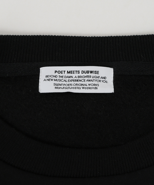 POET MEETS DUBWISE（ポエットミーツダブワイズ）の「【別注】POET MEETS DUBWISE HOPE OVERSIZED スウェット（スウェット・レディース・ホワイト/グレー/ブラック・FREE）」の13枚目の写真