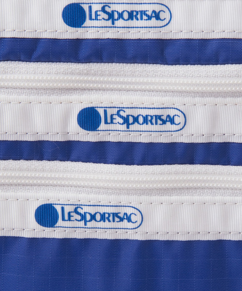 LeSportsac(レスポートサック)の「3ZIP COSMETIC スペクテイターロイヤルブルー(ポーチ・レディース・ブルー・FREE)」の5枚目の写真