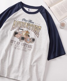 七分袖」に該当するレディースのTシャツ/カットソー（グレー/灰色系