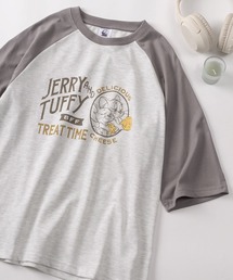 七分袖」に該当するレディースのTシャツ/カットソー（グレー/灰色系