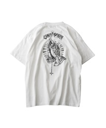 Subciety（サブサエティ）の「Fuckin' praying hands tee（Tシャツ/カットソー）」