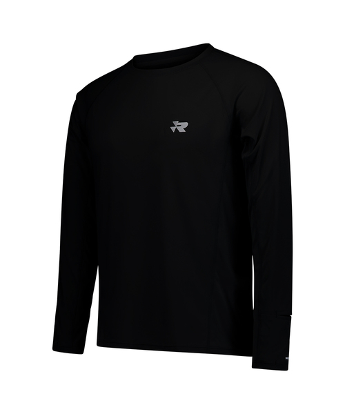 RUMAD(ルマッド)の「ロングスリーブ長袖Tシャツランニング3カラー(Tシャツ/カットソー・レディース・ブラック/ホワイト/ライトグレー・MEDIUM/LARGE/X-LARGE/XX-LARGE)」の1枚目の写真