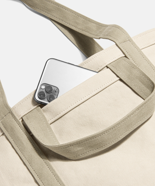ESPIONAGE（エスピオナジ）の「Heavy Canvas Tote Bag Beige（トートバッグ・メンズ・その他・ONE SIZE）」の11枚目の写真
