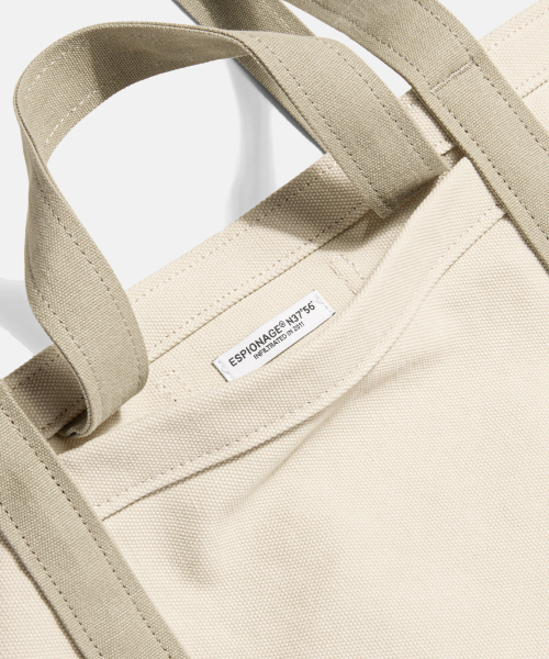 ESPIONAGE（エスピオナジ）の「Heavy Canvas Tote Bag Beige（トートバッグ・メンズ・その他・ONE SIZE）」の12枚目の写真