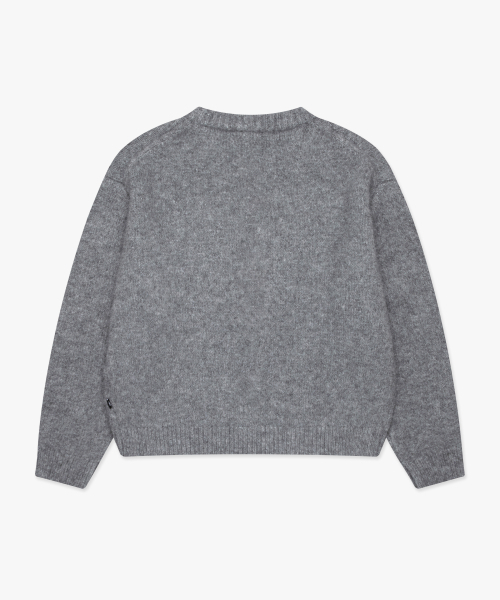 LMCの「EMB BEAR ROUND NECK CARDIGAN gray(カーディガン/ボレロ・レディース・その他・S/M/L)」の4枚目の写真