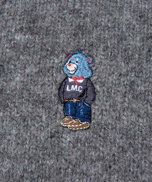 LMCの「EMB BEAR ROUND NECK CARDIGAN gray(カーディガン/ボレロ・レディース・その他・S/M/L)」の5枚目の写真