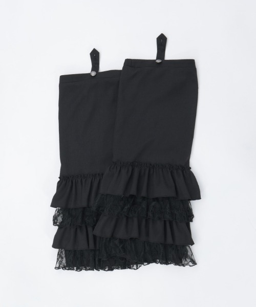 NIBBLE POISON(ニブルポイズン)の「フリルレッグカバー付パンツ(その他パンツ・レディース・ブラック/ネイビー・MEDIUM)」の22枚目の写真