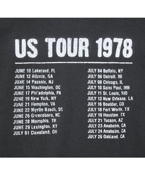 Bravado（ブラヴァド）の「TRS Rolling Stones Tour 78 (BRENT2284)（Tシャツ/カットソー・メンズ・その他・M/L）」の3枚目の写真