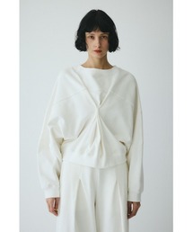 HeRIN.CYE（ヘリンドットサイ）の「2way picking cut tops　　2wayピッキングカットトップス（スウェット）」