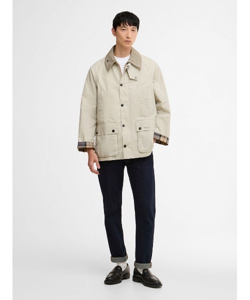 Barbour(バブアー)の「【BEDALE / ビデイル】パラフィン ジャケット(オーバーサイズフィット)(その他アウター・メンズ・ブルー/グレー・36/38/40/34)」の3枚目の写真