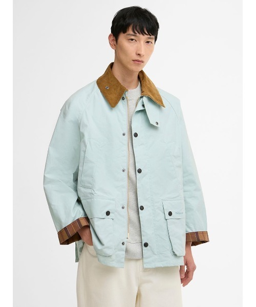 Barbour(バブアー)の「【BEDALE / ビデイル】パラフィン ジャケット(オーバーサイズフィット)(その他アウター・メンズ・ブルー/グレー・36/38/40/34)」の7枚目の写真