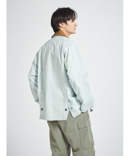 Barbour(バブアー)の「【BEDALE / ビデイル】パラフィン ジャケット(オーバーサイズフィット)(その他アウター・メンズ・ブルー/グレー・36/38/40/34)」の11枚目の写真