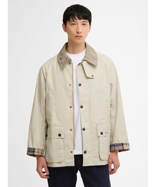 Barbour(バブアー)の「【BEDALE / ビデイル】パラフィン ジャケット(オーバーサイズフィット)(その他アウター・メンズ・ブルー/グレー・36/38/40/34)」の4枚目の写真