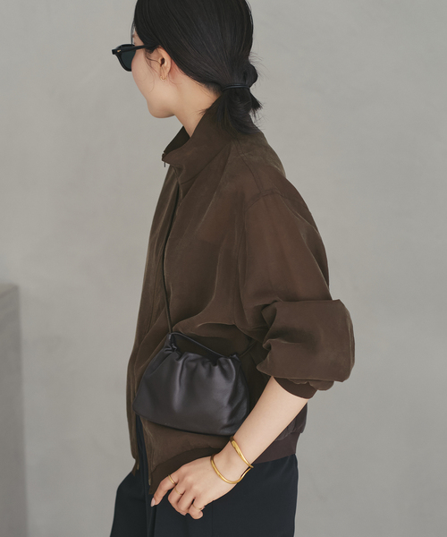 plage(プラージュ)の「Light ブルゾン(その他アウター・レディース・ブラック/ブラウン・FREE)」の15枚目の写真