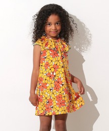 Ocean&Ground | ﾚﾄﾛﾊﾟﾀｰﾝﾌﾘﾙｶﾗｰﾜﾝﾋﾟｰｽ(ワンピース)