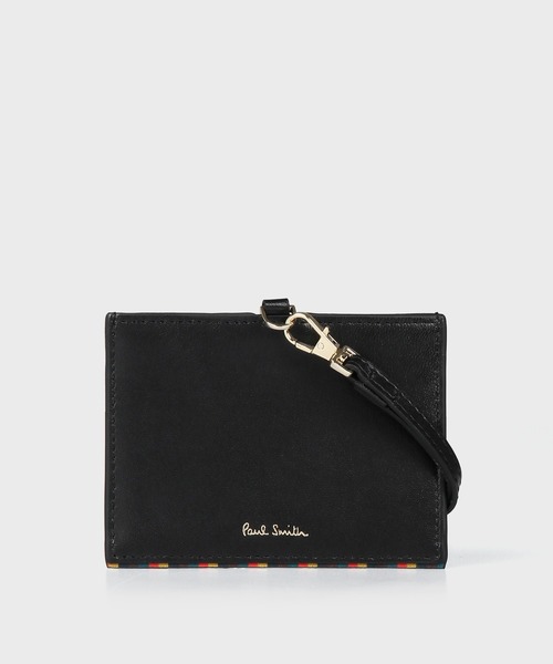 ブライトストライプトリム IDケース【553420 P848CA】（その他小物