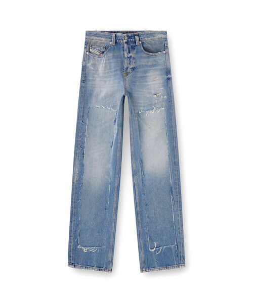 DIESEL ディーゼル 2001 D-MACRO L.30 W.28 メンズ リラックスフィットデニムパンツ 2001 D-MACRO L.30（デニム