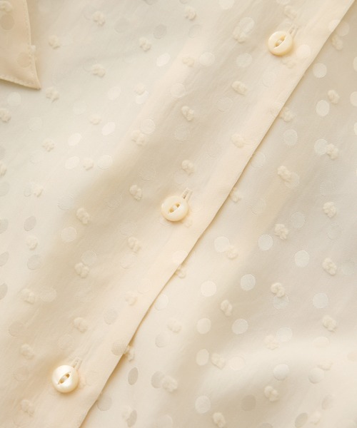 ROPE'（ロペ）の「2WAYドットジャガードボウタイブラウス/イージーケア（シャツ/ブラウス・レディース・ブラック/オフホワイト・FREE）」の21枚目の写真