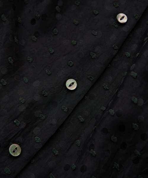 ROPE'（ロペ）の「2WAYドットジャガードボウタイブラウス/イージーケア（シャツ/ブラウス・レディース・ブラック/オフホワイト・FREE）」の22枚目の写真