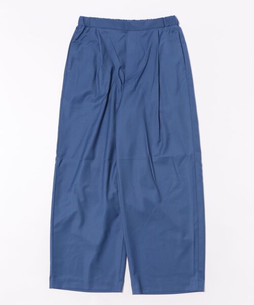 mizuiroind（ミズイロインド）の「ツータックスラックス（スラックス・レディース・ベージュ/ダークブラウン/グレー/ブルー/ブラック・FREE）」の5枚目の写真