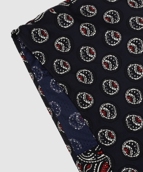 NOMA t.d.（ノーマティーディー）の「Paisley Silk Hoody Scarf（バンダナ/スカーフ・メンズ・ブラウン/ネイビー/ベージュ・FREE）」の8枚目の写真