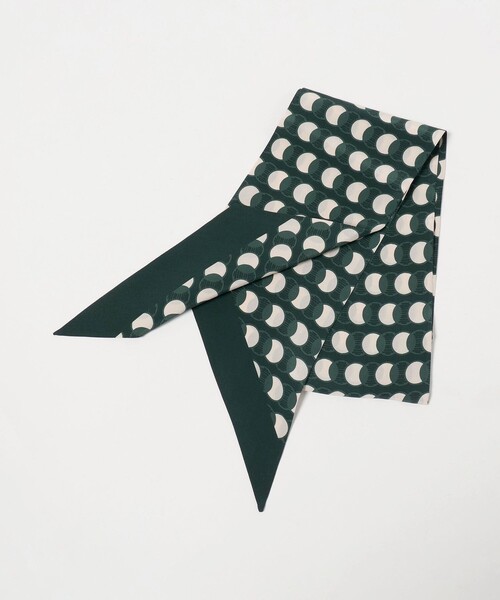 UNITED ARROWS(ユナイテッドアローズ)の「<Holliday&Brown>サークル プリント ストール(ストール/ショール・メンズ・ダークグリーン/ダークブラウン・FREE)」の1枚目の写真