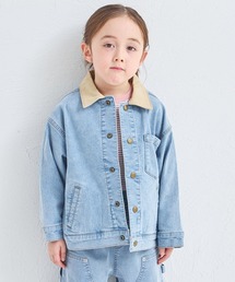 pairmanon | ユニセックス タグ付き カバーオール デニムジャケット(デニムジャケット)