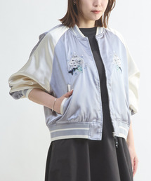 CONVERSE TOKYO（コンバーストウキョウ）の「SATIN SHORT SOUVENIR JACKET（スカジャン）」