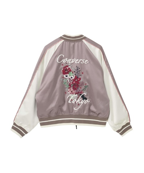 SATIN SHORT SOUVENIR JACKET（スカジャン）｜CONVERSE TOKYO