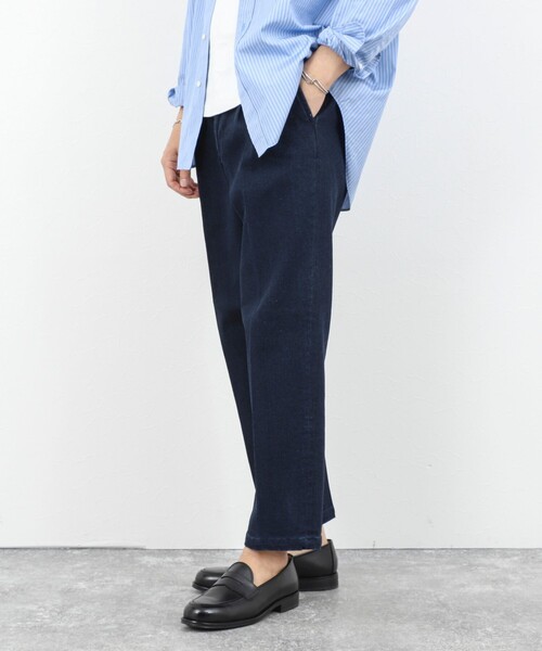 NOLLEY’S（ノーリーズ）の「デニムストレッチ セミワイドジャスト丈PT 26SS（その他パンツ・メンズ・ブラック/インディゴブルー・S/M/L/XL）」の4枚目の写真