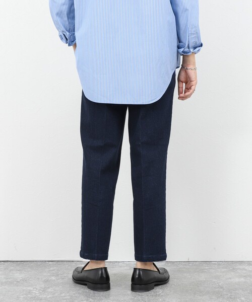 NOLLEY’S（ノーリーズ）の「デニムストレッチ セミワイドジャスト丈PT 26SS（その他パンツ・メンズ・ブラック/インディゴブルー・S/M/L/XL）」の7枚目の写真