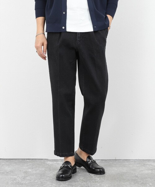 NOLLEY’S（ノーリーズ）の「デニムストレッチ セミワイドジャスト丈PT 26SS（その他パンツ・メンズ・ブラック/インディゴブルー・S/M/L/XL）」の14枚目の写真