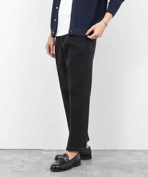 NOLLEY’S（ノーリーズ）の「デニムストレッチ セミワイドジャスト丈PT 26SS（その他パンツ・メンズ・ブラック/インディゴブルー・S/M/L/XL）」の15枚目の写真