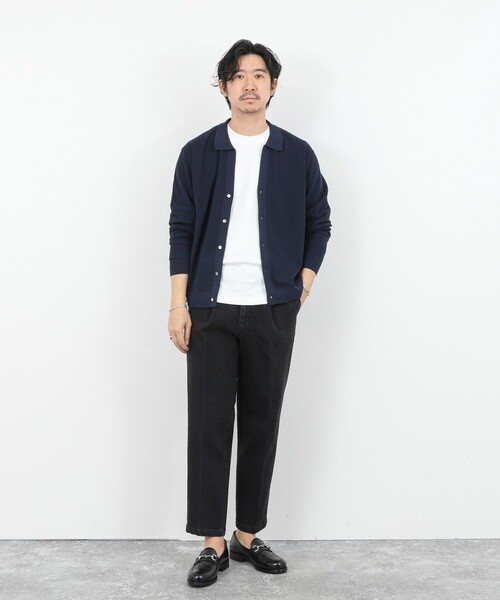 NOLLEY’S（ノーリーズ）の「デニムストレッチ セミワイドジャスト丈PT 26SS（その他パンツ・メンズ・ブラック/インディゴブルー・S/M/L/XL）」の20枚目の写真