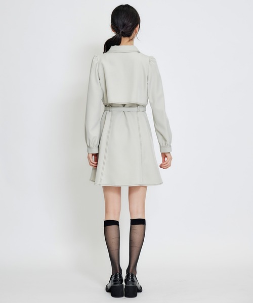 REDYAZEL（レディアゼル）の「レザーライクチャンキーヒールローファー（パンプス・レディース・ブラック・LARGE/MEDIUM）」の7枚目の写真