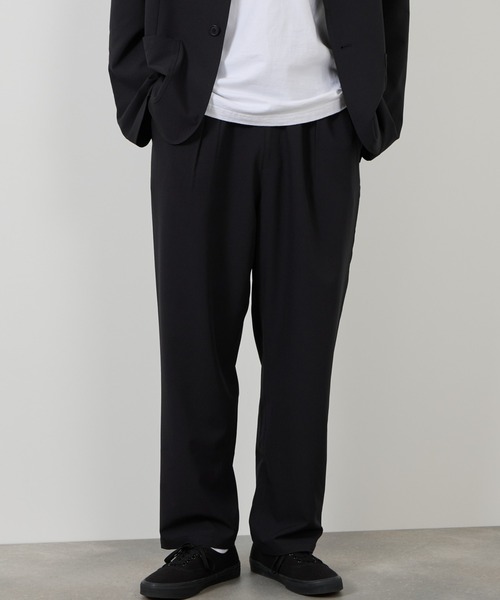 URBAN COLLECTION(アーバンコレクション)の「URBANCOLLECTION ポリリップストップ テーラードジャケット&イージーパンツ セットアップ(セットアップ・メンズ・ブラック/ネイビー・XL/L/M)」の7枚目の写真
