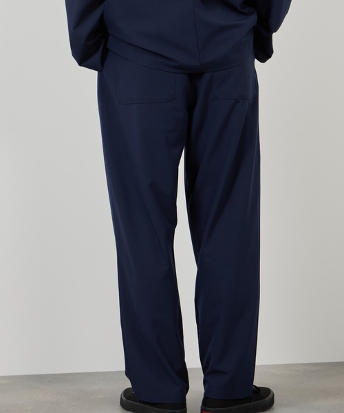 URBAN COLLECTION(アーバンコレクション)の「URBANCOLLECTION ポリリップストップ テーラードジャケット&イージーパンツ セットアップ(セットアップ・メンズ・ブラック/ネイビー・XL/L/M)」の12枚目の写真