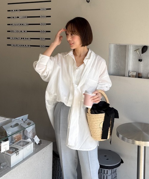 model：H160 着用サイズ：FREE