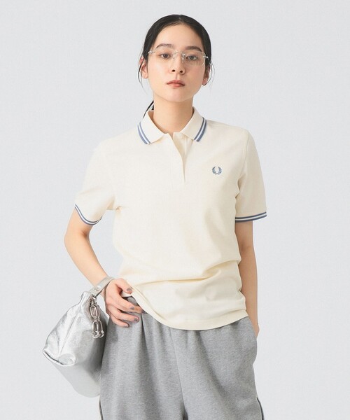 FRED PERRY(フレッドペリー)の「【別注】FRED PERRY / Twin Tipped ポロシャツ G3600(ポロシャツ・レディース・レッド/ホワイト・10/8)」の10枚目の写真