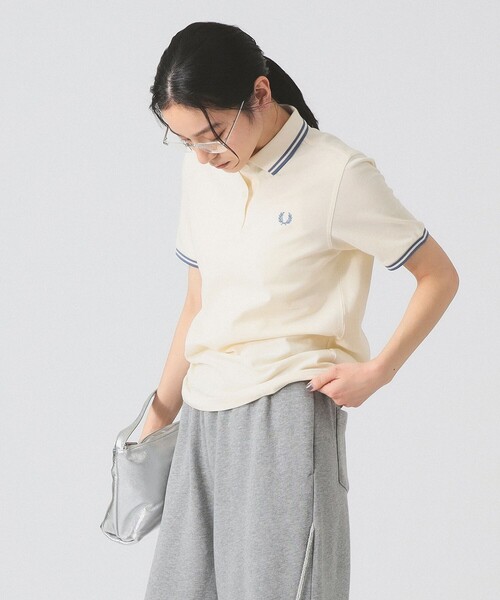 FRED PERRY(フレッドペリー)の「【別注】FRED PERRY / Twin Tipped ポロシャツ G3600(ポロシャツ・レディース・レッド/ホワイト・10/8)」の11枚目の写真